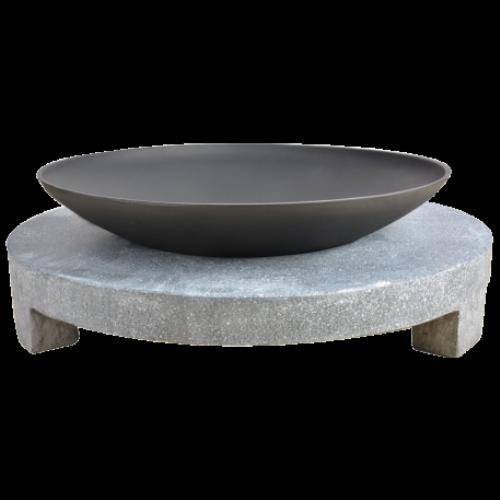 Esschert Design - Brasero vasque en fonte avec socle granit - Imagen 1