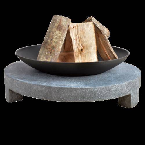 Esschert Design - Brasero vasque en fonte avec socle granit - Imagen 4