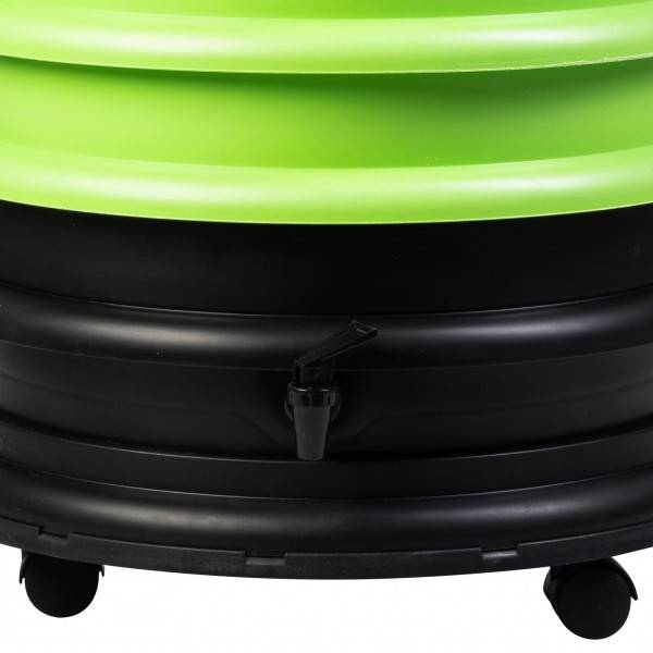 Ferme Du Moutta - Lombricomposteur WormBox 4 Plateaux Vert Anis, 72L - Imagen 2