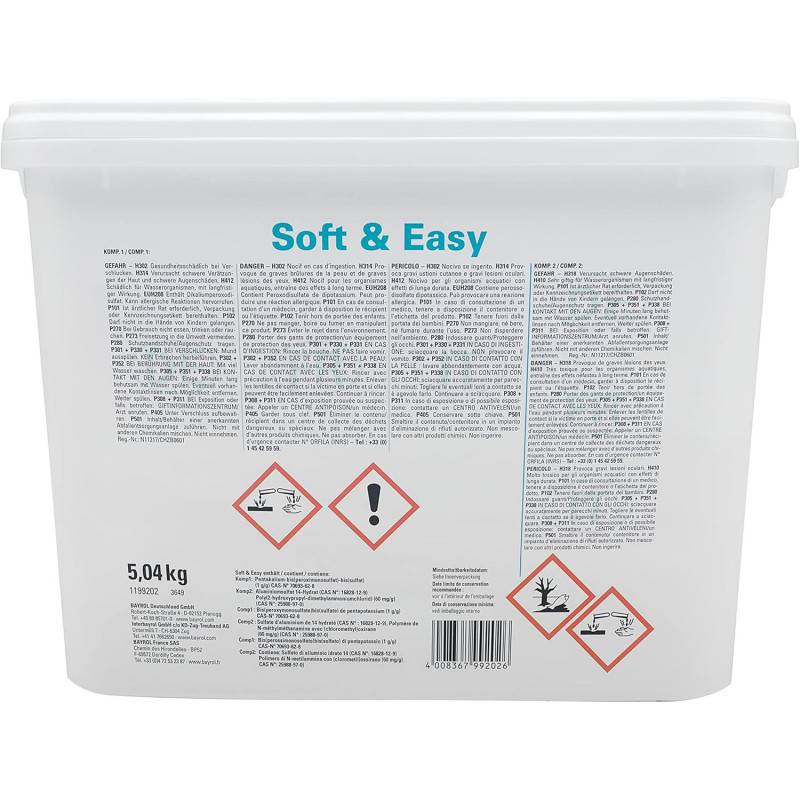 Oxygène actif multiaction Bayrol Soft & Easy sans chlore - 5,04 kg (12 sachets doubles pour 30 m3 chacun) - Image 4