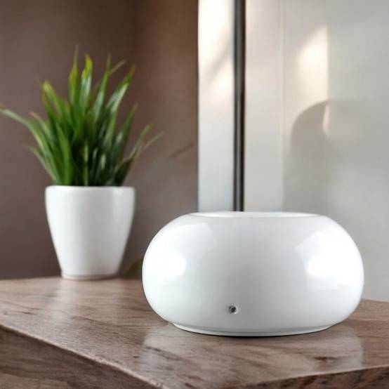 Zen'Arôme Diffuseur par Chaleur Douce Cérazen Blanc - Brûleur Aromathérapie Discret - Adapté aux Huiles Essentielles - Silencieux - Image 7