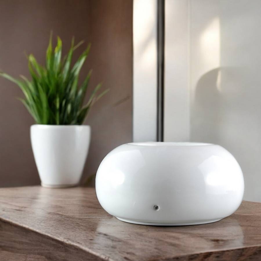 Zen'Arôme Diffuseur par Chaleur Douce Cérazen Blanc - Brûleur Aromathérapie Discret - Adapté aux Huiles Essentielles - Silencieux - Image 7