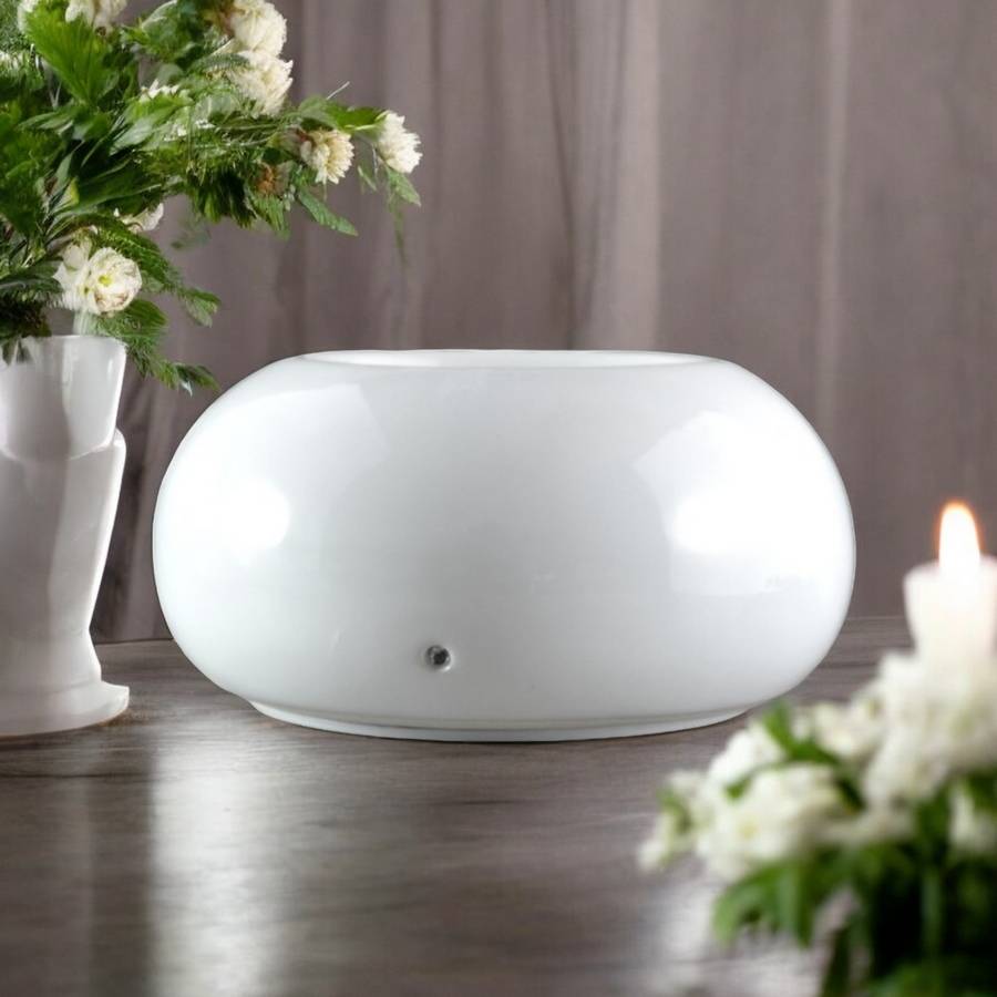 Zen'Arôme Diffuseur par Chaleur Douce Cérazen Blanc - Brûleur Aromathérapie Discret - Adapté aux Huiles Essentielles - Silencieux - Image 10