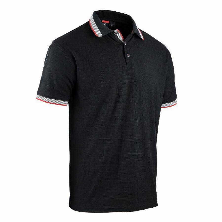 Facom - Polo de travail FACOM Soccer Noir/Rouge Taille S - FXWW9010E-S - Imagen 1