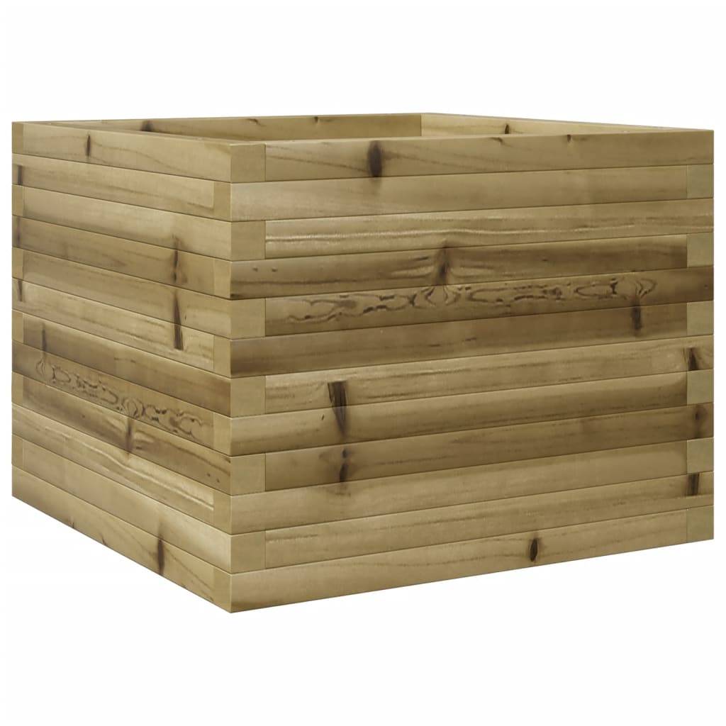 Maison Chic - Jardinière, Bac à fleurs, Pot de fleurs 60x60x46 cm bois de pin imprégné - Imagen 1