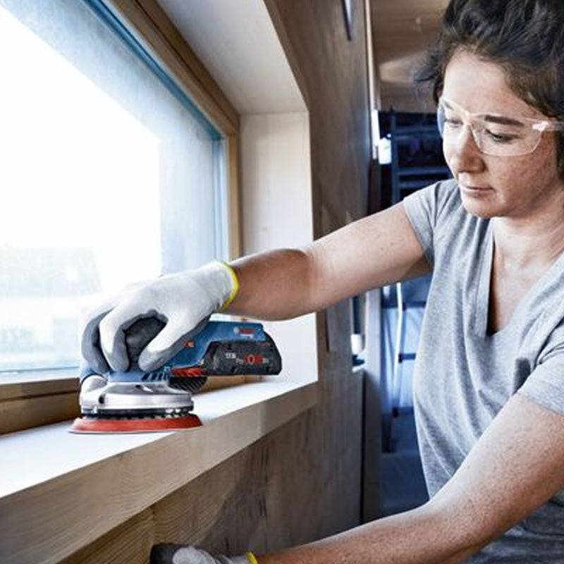 Bosch Professional - Ponceuse excentrique 18V GEX 18V-125 (sans batterie ni chargeur) en boîte carton - BOSCH - 0601372201 - Imagen 4