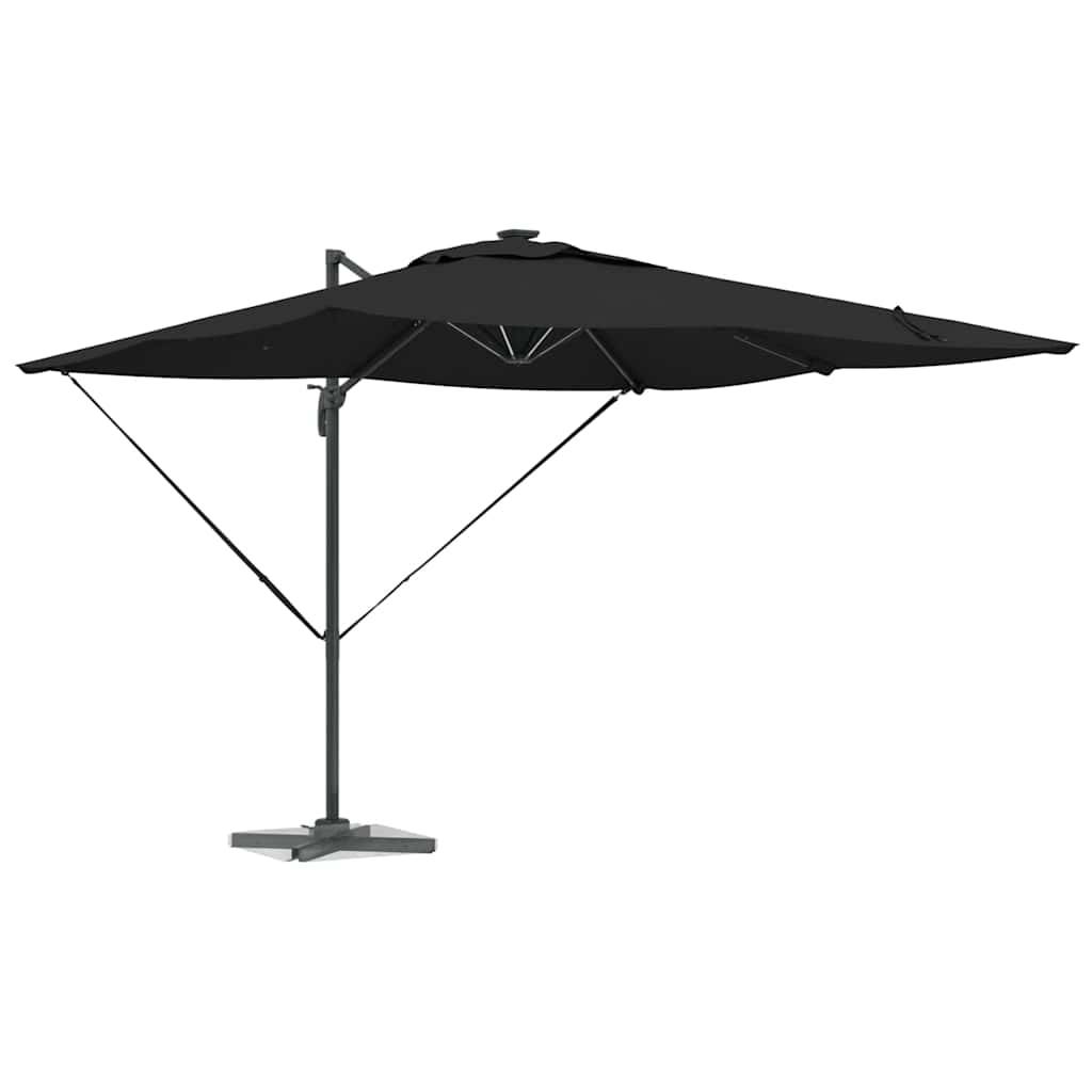 Maison Chic - Parasol de jardin | Parasol d'extérieur | Parasol Noir 286 x 284 x 270 cm Aluminium et polyester Maison Chic - Image 3