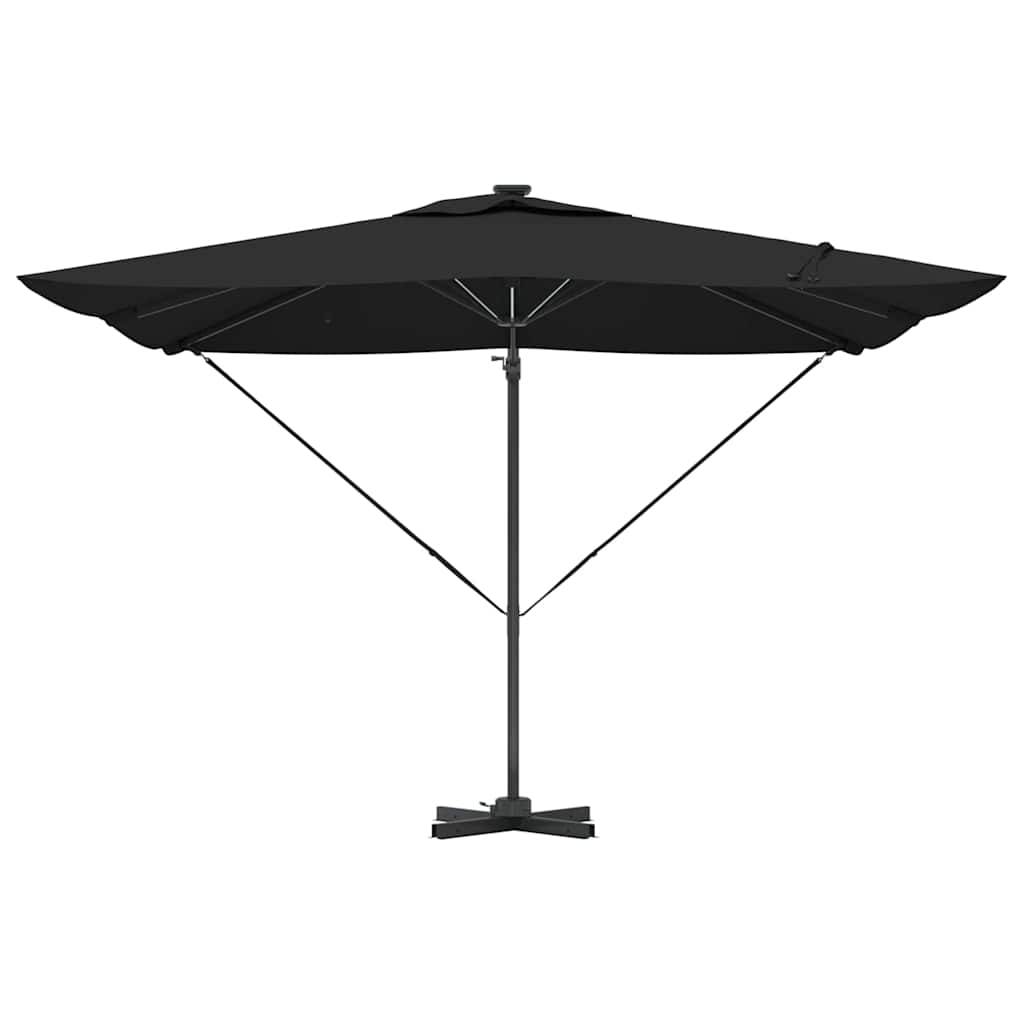 Maison Chic - Parasol de jardin | Parasol d'extérieur | Parasol Noir 286 x 284 x 270 cm Aluminium et polyester Maison Chic - Image 6