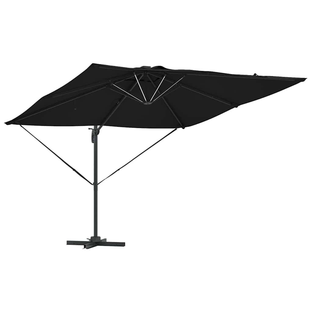 Maison Chic - Parasol de jardin | Parasol d'extérieur | Parasol Noir 286 x 284 x 270 cm Aluminium et polyester Maison Chic - Image 5