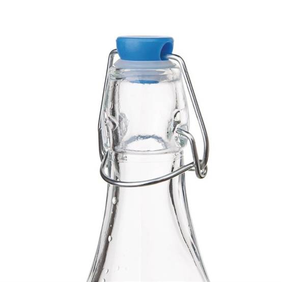 Bouteille d'Eau en Verre 1 L - Lot de 6 - Olympia - Image 5