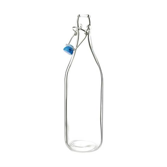 Bouteille d'Eau en Verre 1 L - Lot de 6 - Olympia - Image 2