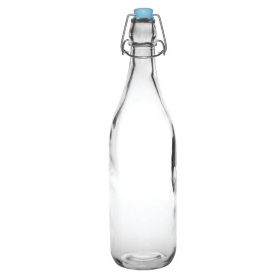 Bouteille d'Eau en Verre 1 L - Lot de 6 - Olympia - Image 1