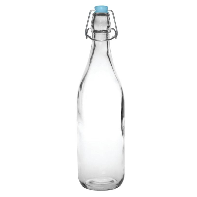 Bouteille d'Eau en Verre 1 L - Lot de 6 - Olympia - Image 1