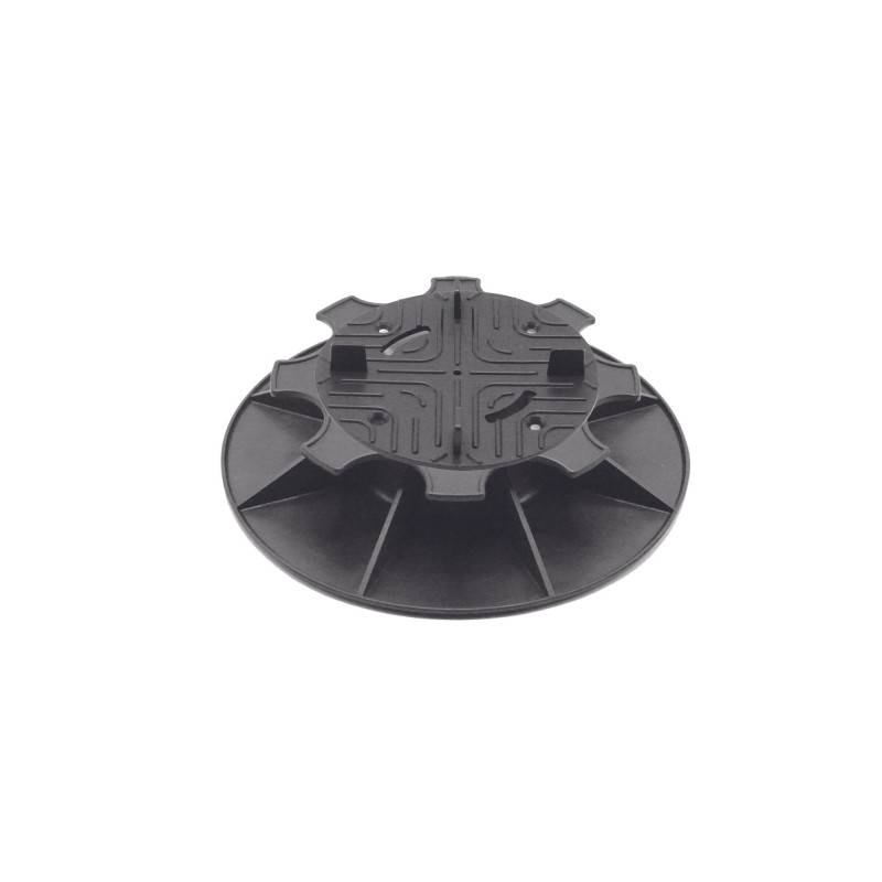 Jardinex - Plot terrasse dalle réglable 3,5 - 5 cm - Noir - Jardinex - Imagen 1