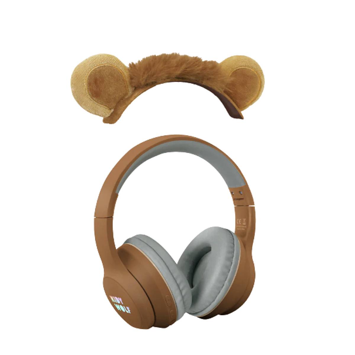 Livre sonore Kidywolf Casque bluetooth magnetique Lion