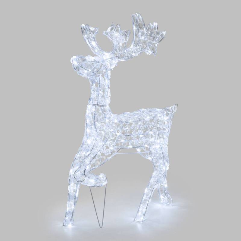 Lotti - Renne lumineux élégant 85CM 200 LED blanc froid fixe extérieur professionnel Lotti - Imagen 1