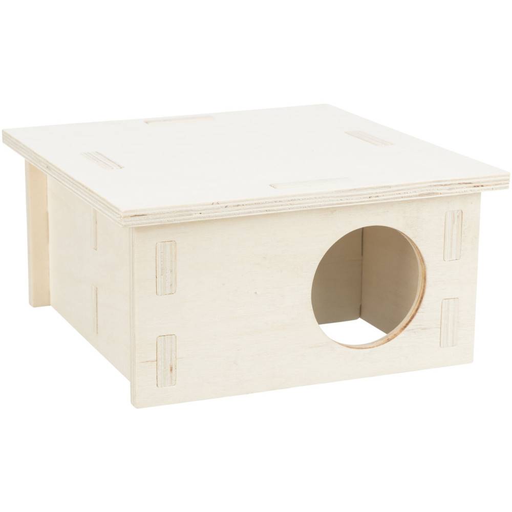 Trixie - Maison emboitable 2 chambres 20 x 10 x 20 cm pour hamster et souris - Imagen 2
