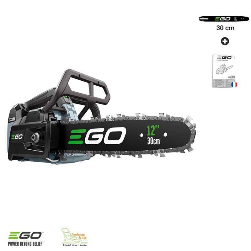 Ego Power + - Tronçonneuse professionnelle guide chaine Oregon 30cm EGO CSX3000 sans chargeur ni batterie - Imagen 1
