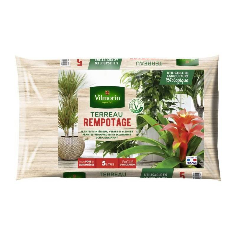 Vilmorin - Vilmorin Terreau Rempotage Plante Dinterieur 5 L - Image 1