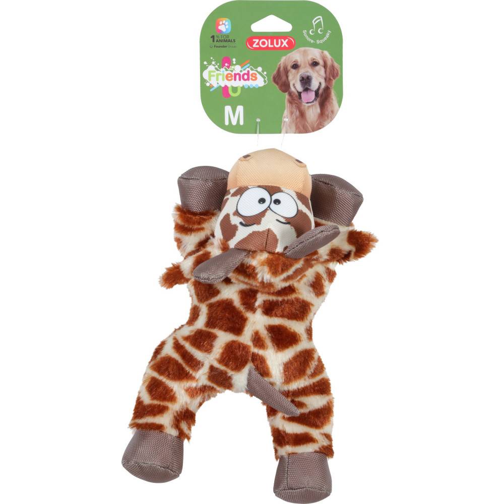 Zolux - Girafe Olaf M  Jouet sonore pour chiens de taille moyenne - Imagen 2