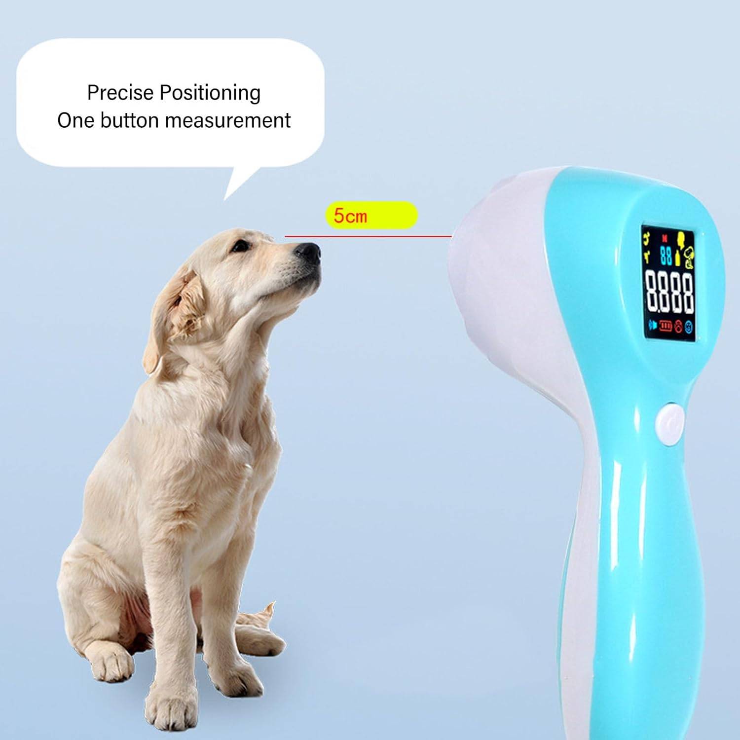 Thermomètre numérique électrique portatif pour animaux de compagnie MCBOSON - Image 3