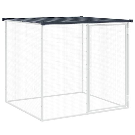 Vidaxl - Poulailler avec toit anthracite 803x98x90 cm acier galvanisé vidaXL 3189042 - Image 7