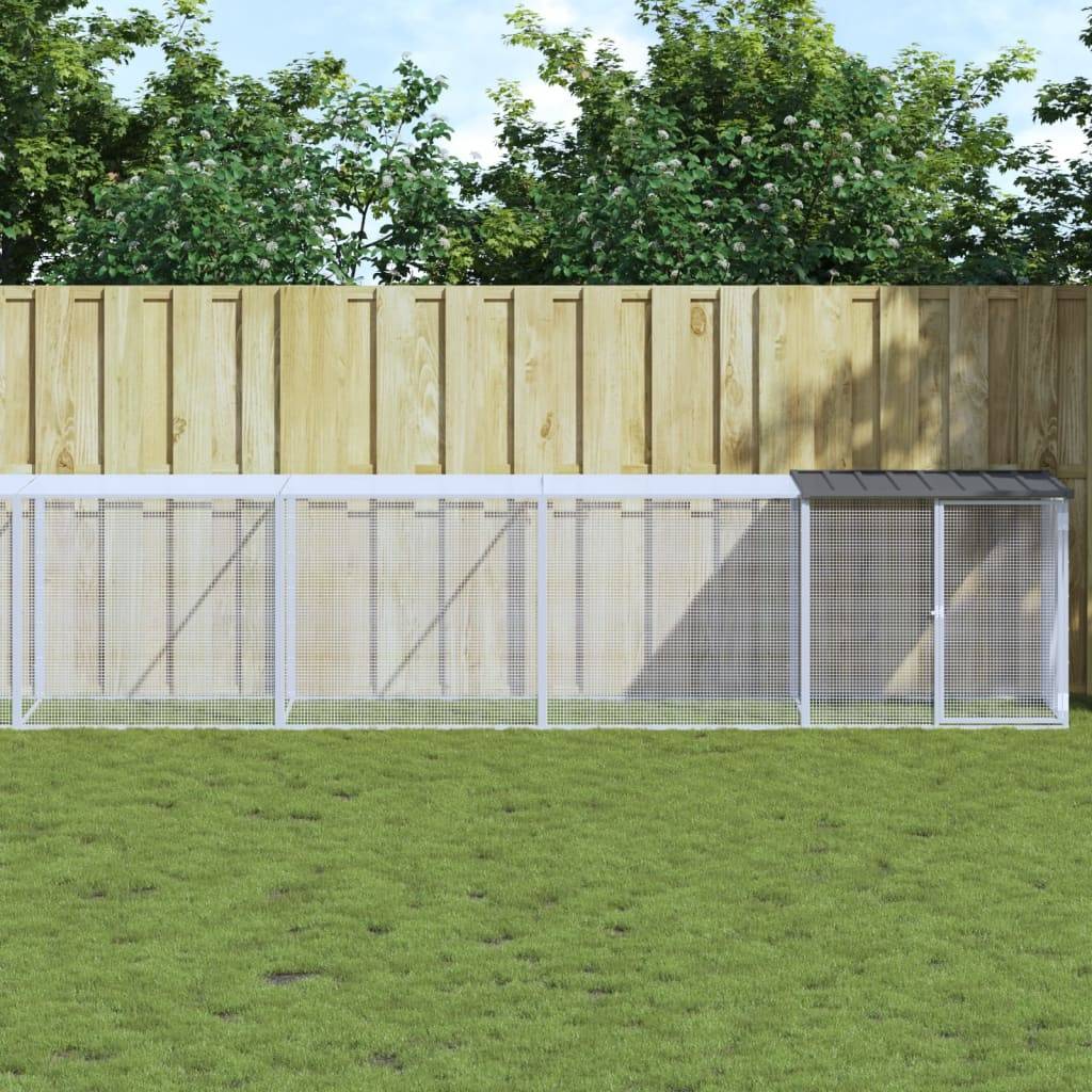 Vidaxl - Poulailler avec toit anthracite 803x98x90 cm acier galvanisé vidaXL 3189042
