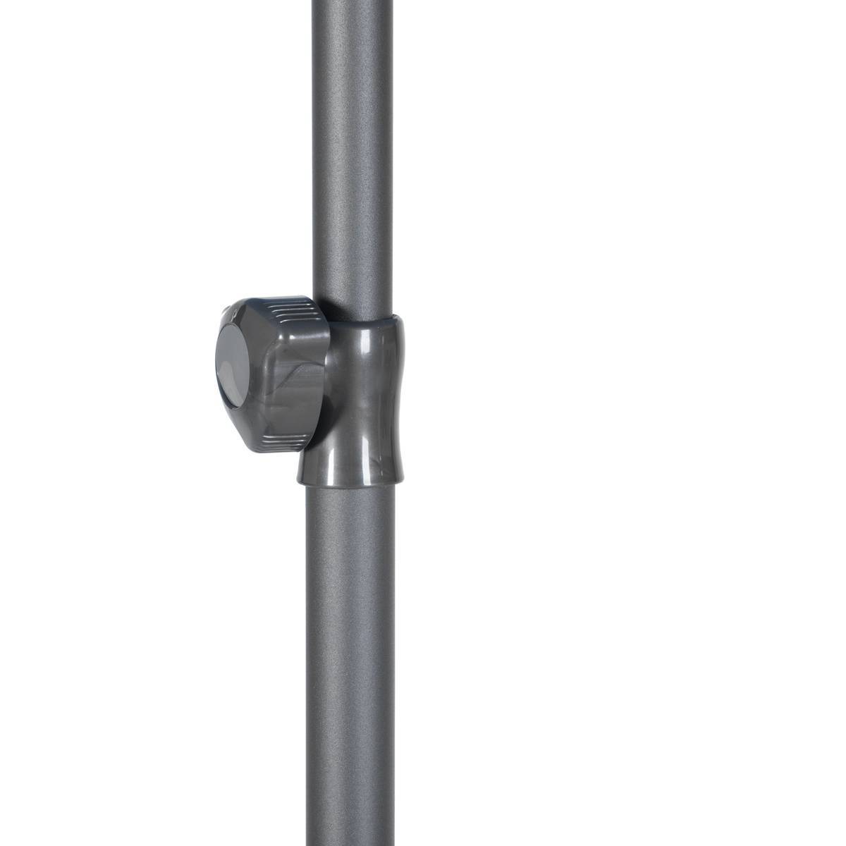 Hesperide - Parasol droit inclinable rond "Bogota" émeraude D2,5m en acier traité époxy Hespéride - Imagen 2