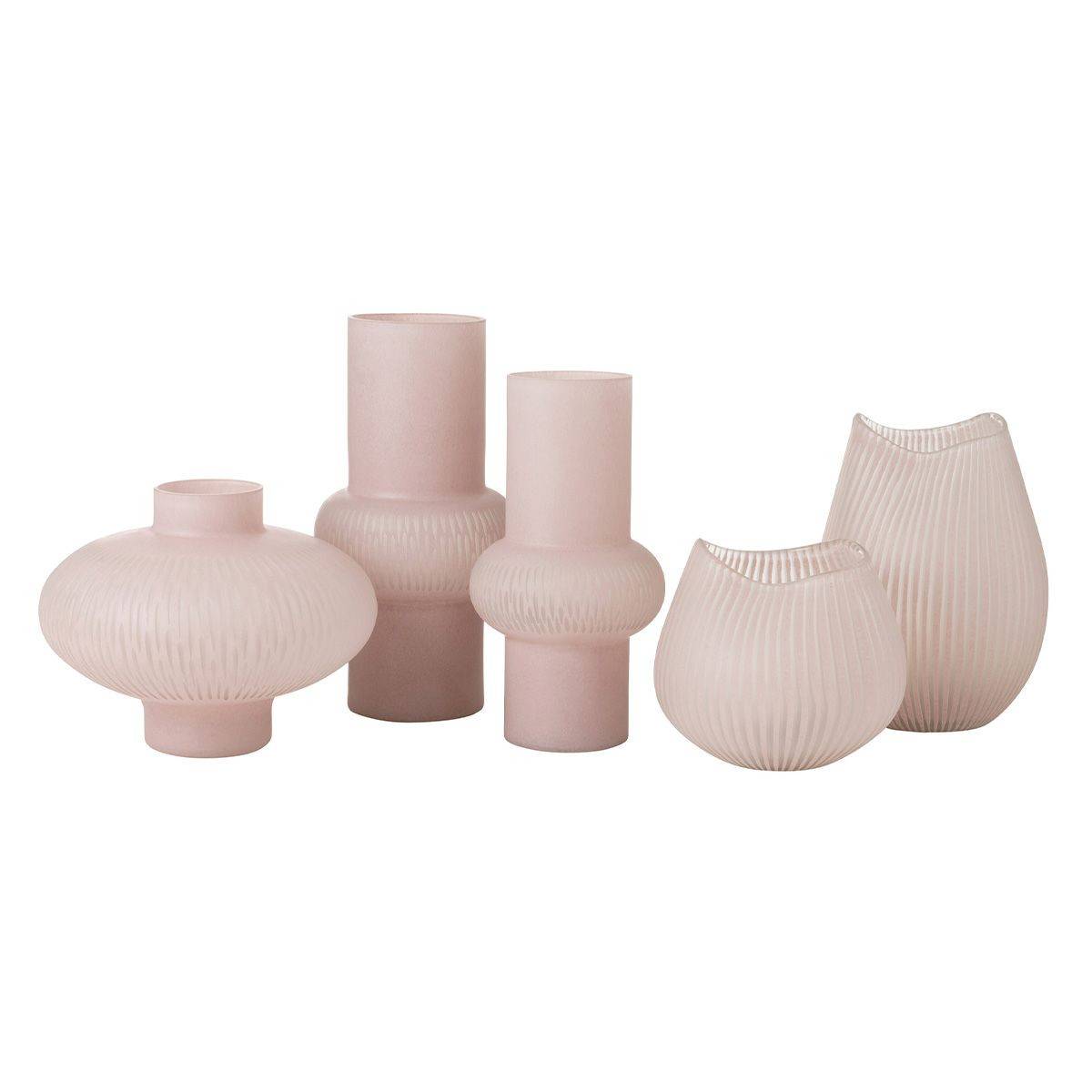 Vase Design Ligne "Octave" 20cm Rose - Image 4