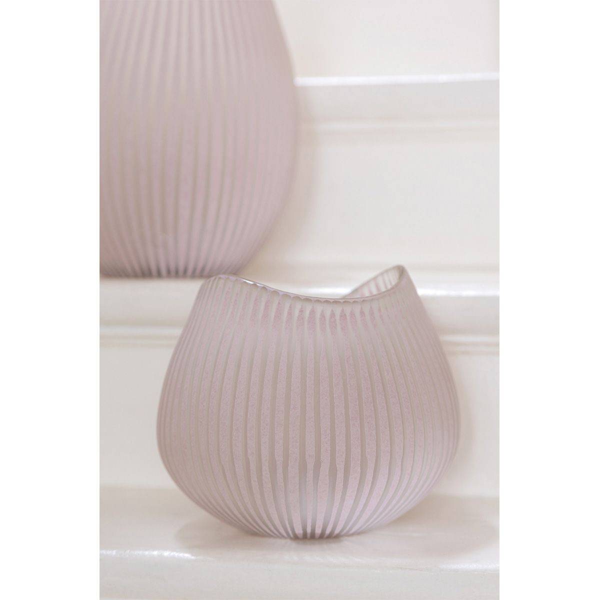 Vase Design Ligne "Octave" 20cm Rose - Image 7