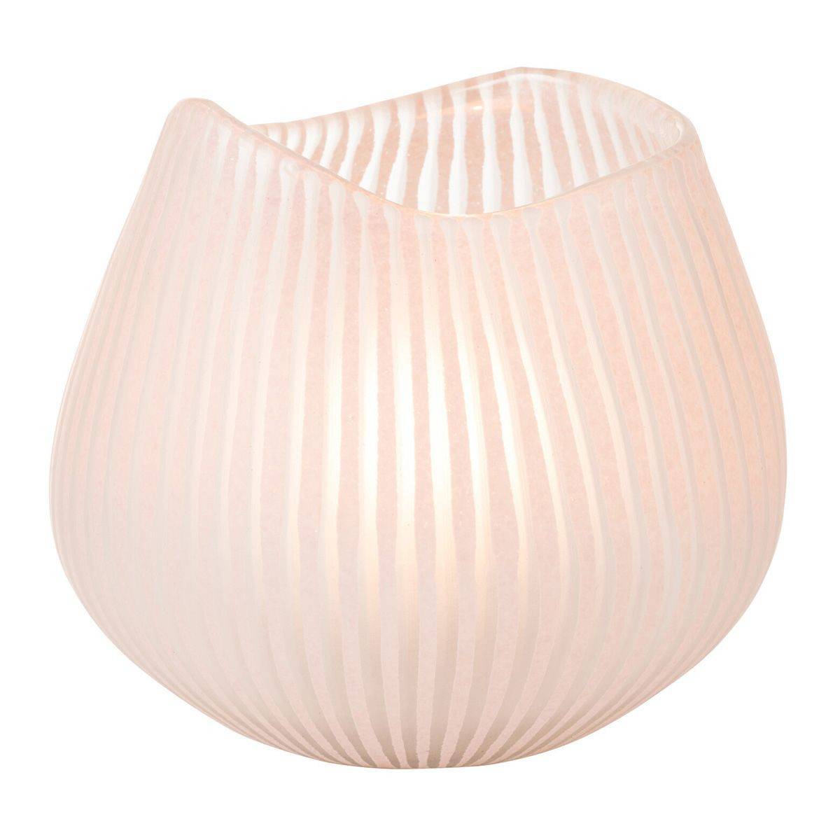 Vase Design Ligne "Octave" 20cm Rose - Image 2