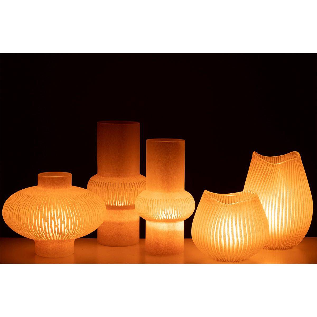 Vase Design Ligne "Octave" 20cm Rose - Image 6