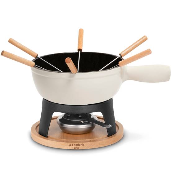 Set à fondue en fonte 6 personnes - MONT BLANC La Fonderie 1890 - Imagen 1