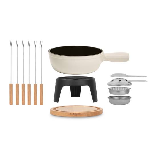 Set à fondue en fonte 6 personnes - MONT BLANC La Fonderie 1890 - Imagen 4
