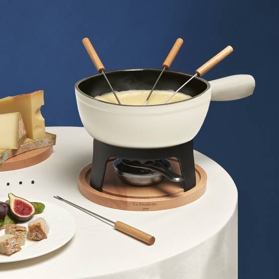 Set à fondue en fonte 6 personnes - MONT BLANC La Fonderie 1890 - Imagen 7