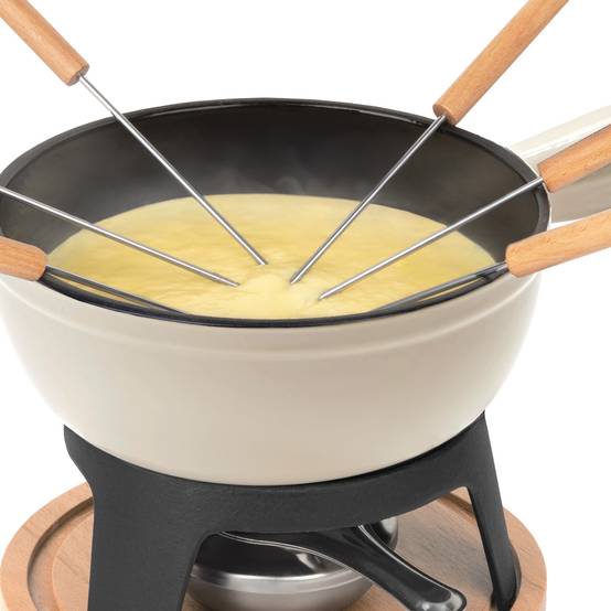 Set à fondue en fonte 6 personnes - MONT BLANC La Fonderie 1890 - Imagen 6