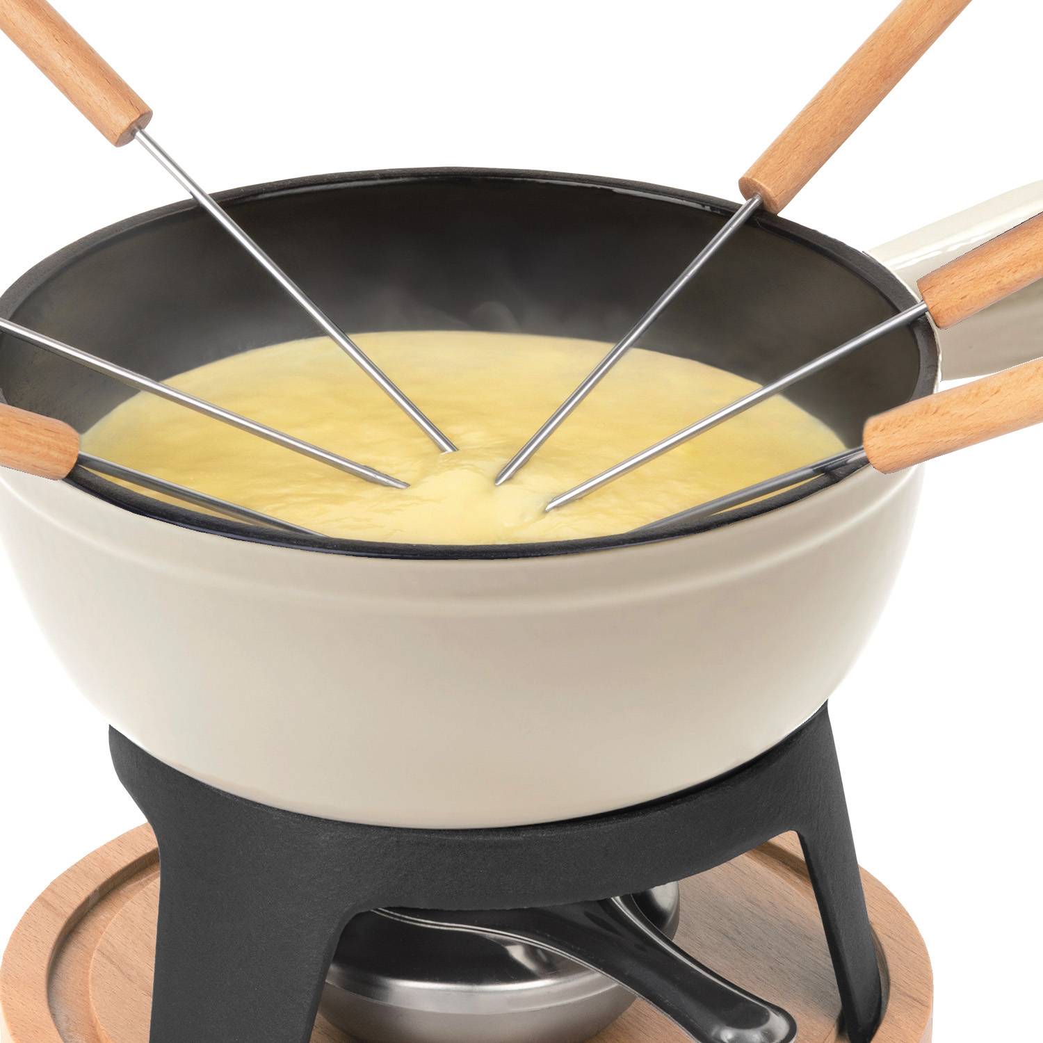 Set à fondue en fonte 6 personnes - MONT BLANC La Fonderie 1890 - Imagen 6
