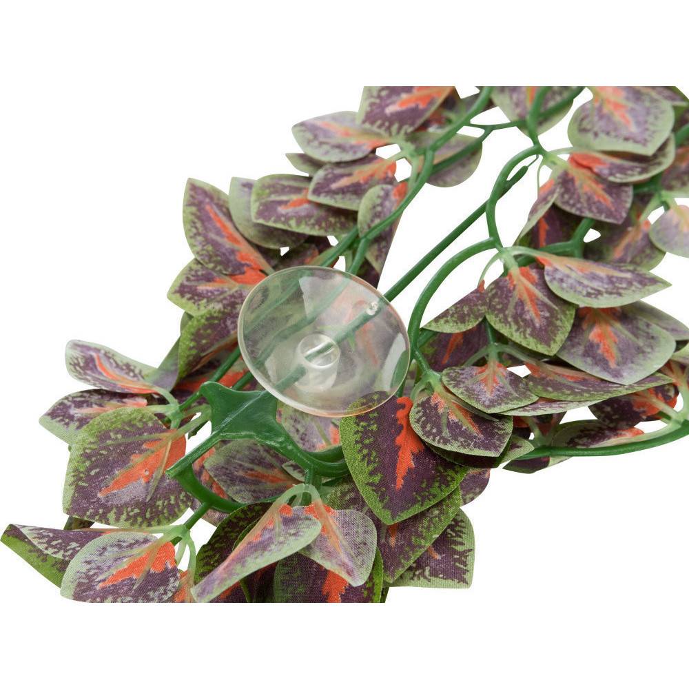 Trixie - Plante en tissu à suspendre, Folium Perillae, pour reptiles 50 cm - Imagen 1