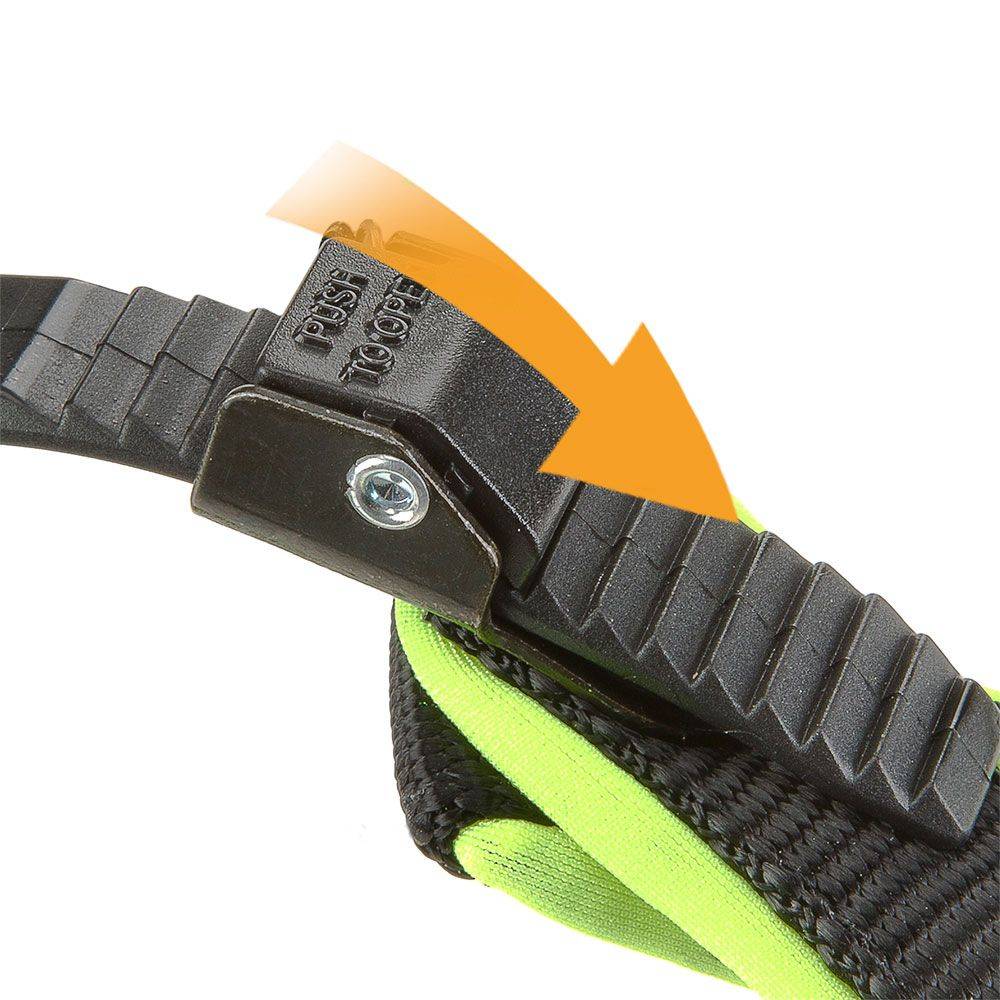 Ferplast - Ferplast Harnais ergonomique pour chiens AGILA FLUO 2, ajustement parfait, fermeture pratique avec lacet, rembourrage souple, A=B 36÷42 cm 15 mm Vert - Imagen 3