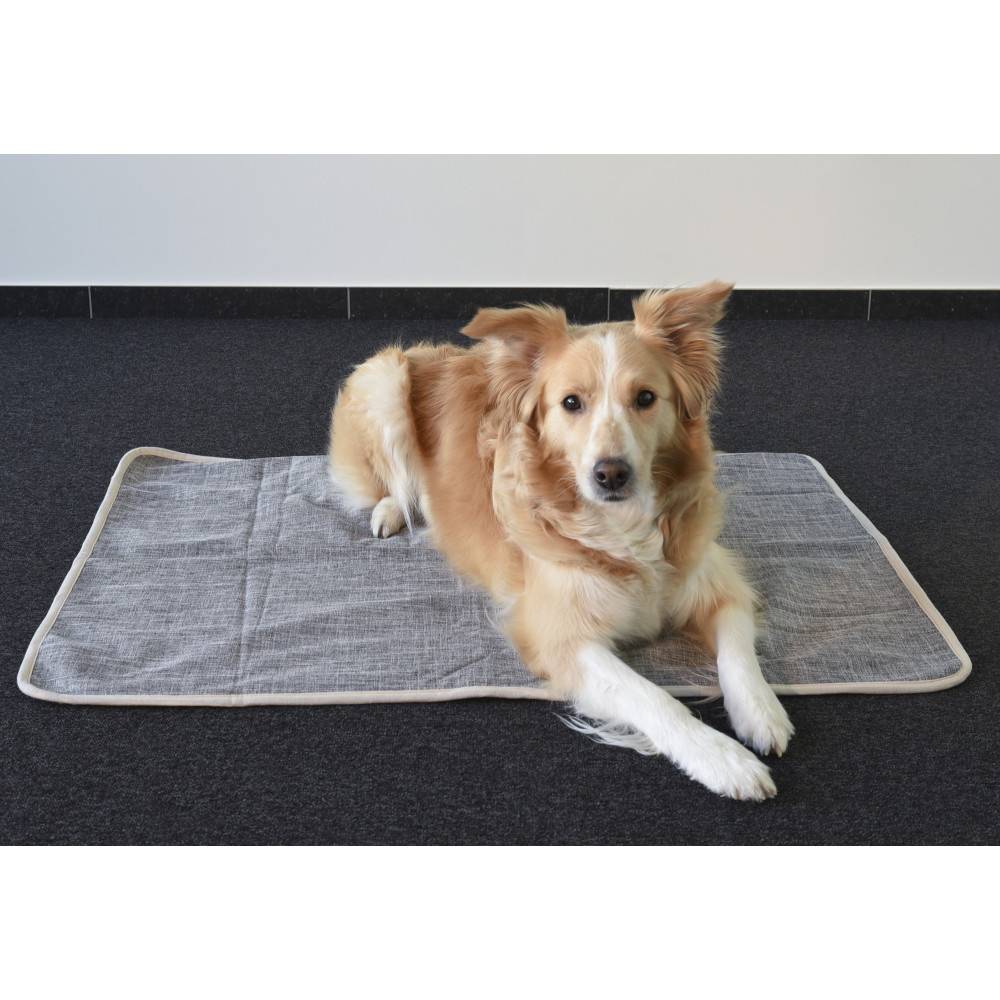 Couverture Zupo grise 100 x 70 cm pour chien - Imagen 4