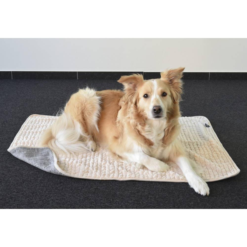 Couverture Zupo grise 100 x 70 cm pour chien - Imagen 3