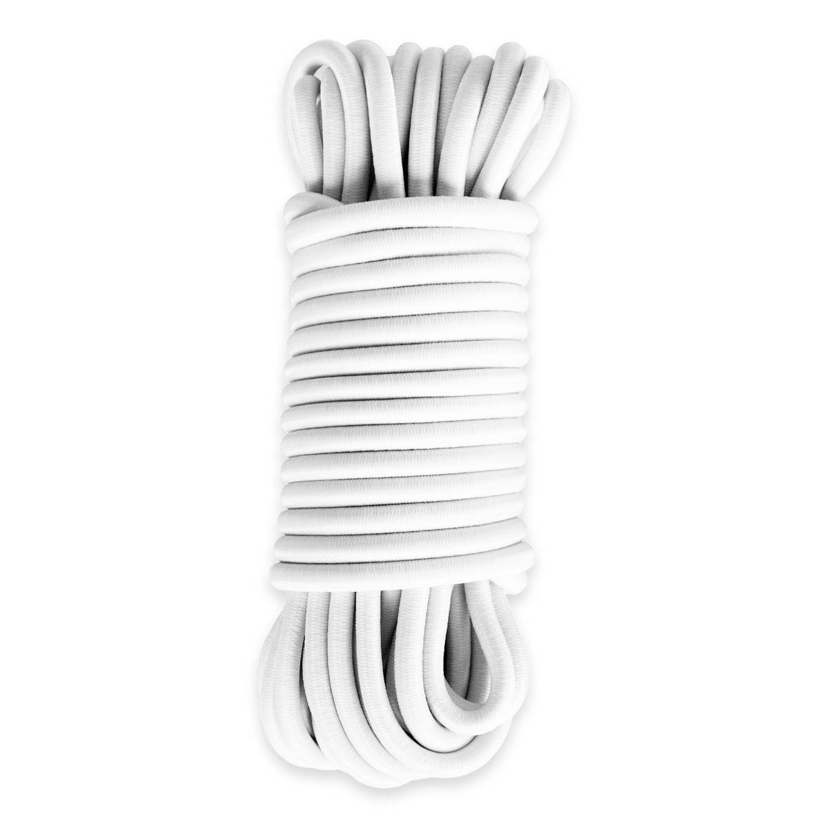 Sandow élastique Blanc 15 mètres 9SW - Qualité PRO - Tendeur pour bâche de diamètre 9 mm TECPLAST - Imagen 1