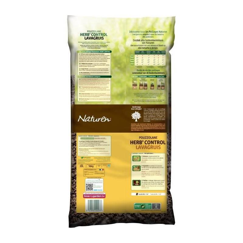 Naturen - Naturen Paillage Pouzzolane - 20l - Imagen 2
