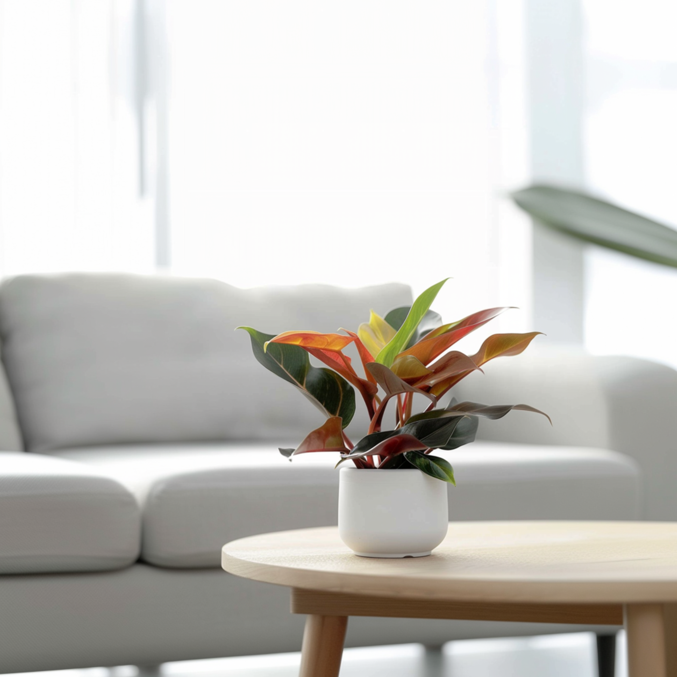 Plant In A Box - Plante verte - Philodendron 'Sun Light' - Hauteur 20-30cm - ⌀12cm - Image 2