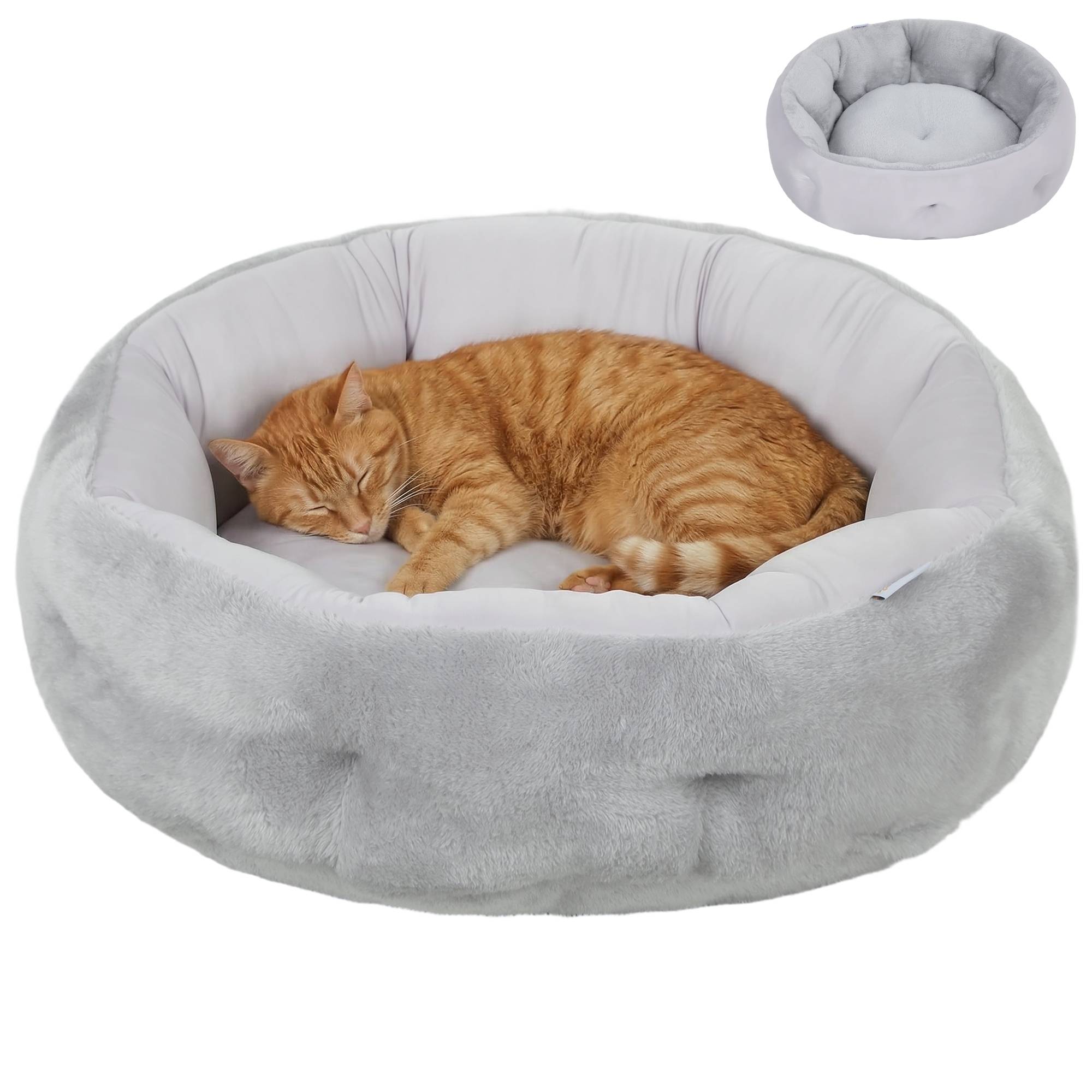 Lit réversible pour chat, lit d'intérieur pour petit chien