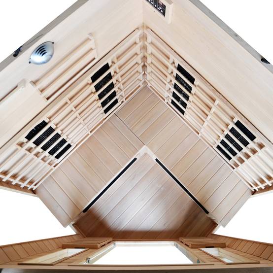 Concept Usine - Cabine de sauna luxe infrarouge 3-4 places NARVIK - Image 10