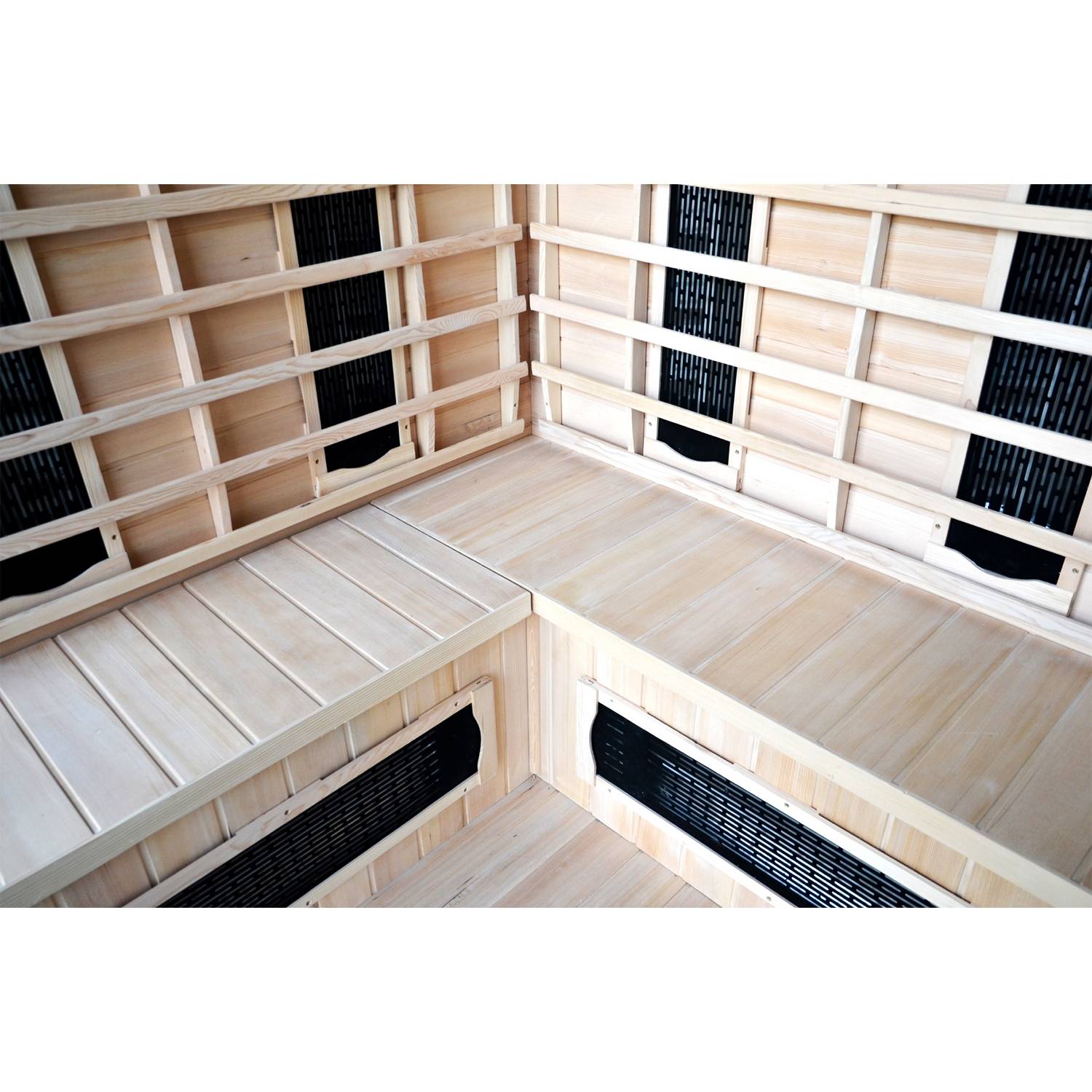 Concept Usine - Cabine de sauna luxe infrarouge 3-4 places NARVIK - Image 6
