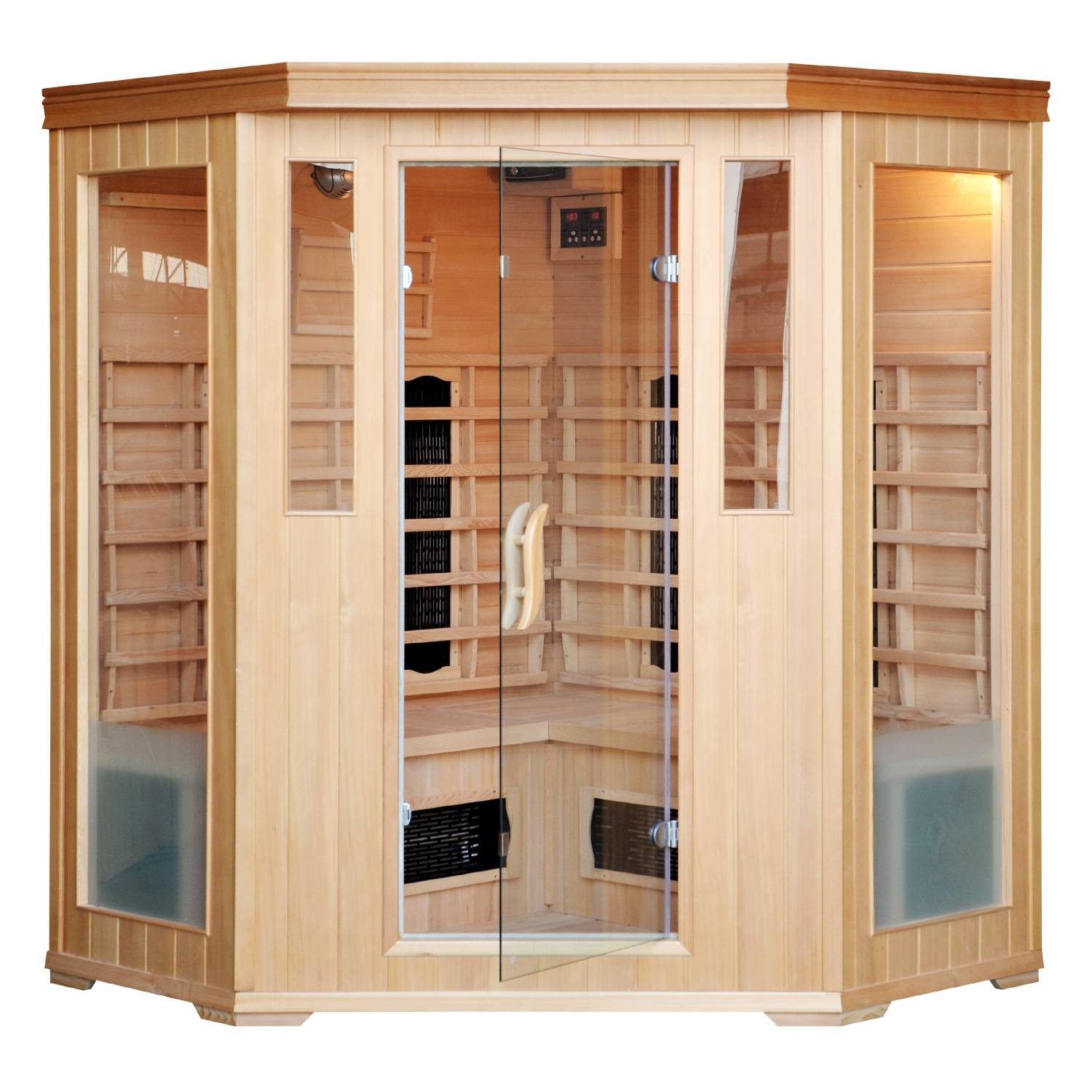 Concept Usine - Cabine de sauna luxe infrarouge 3-4 places NARVIK - Image 1