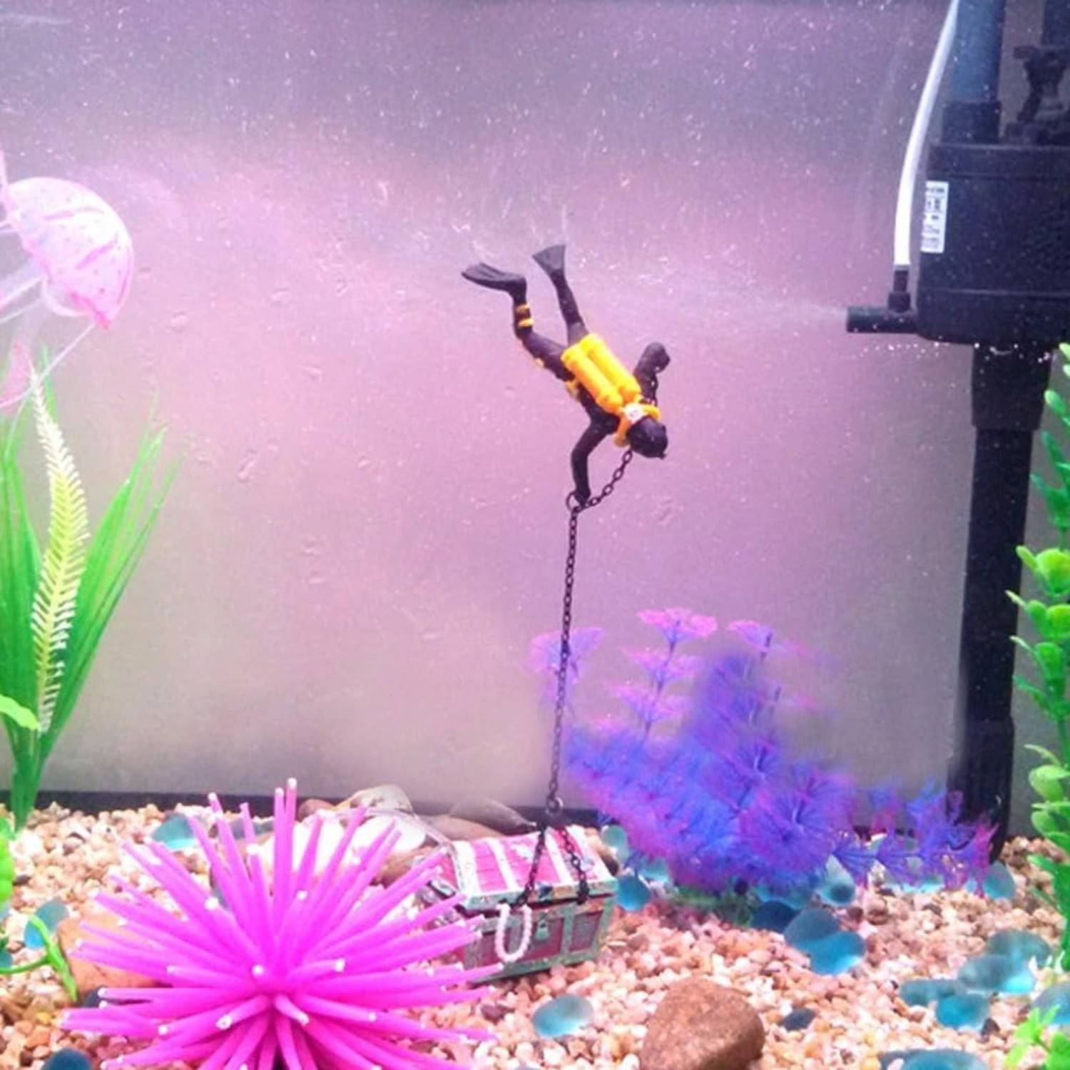 Plongeur Chasseur de Trésor pour Aquarium DtopbuyAge - Image 5