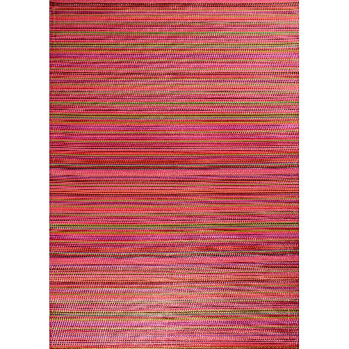 Jardindeco - Tapis extérieur en polypropylène Spargi 1746 violet 150 x 220 cm - Imagen 1